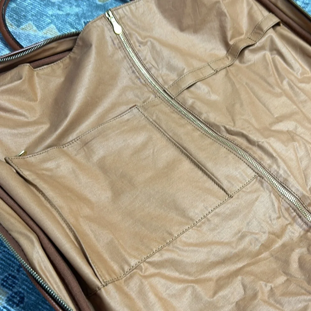 Vintage Bottega Veneta textured leather garment bag